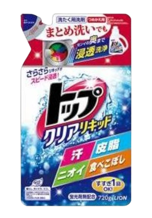 [Sold as a set] Top Clear Liquid Refill 720g 2 pieces