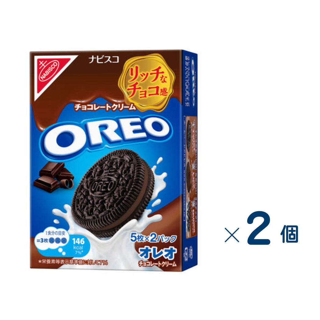 [Mondelez] Oreo Chocolate Cream Set of 2 (Expiration date: January 31, 2027)