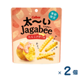 [Sold as a set] Calbee Thick Jagabee Tarako Butter 35g (Expiration date 2026/04/30) 2 pieces