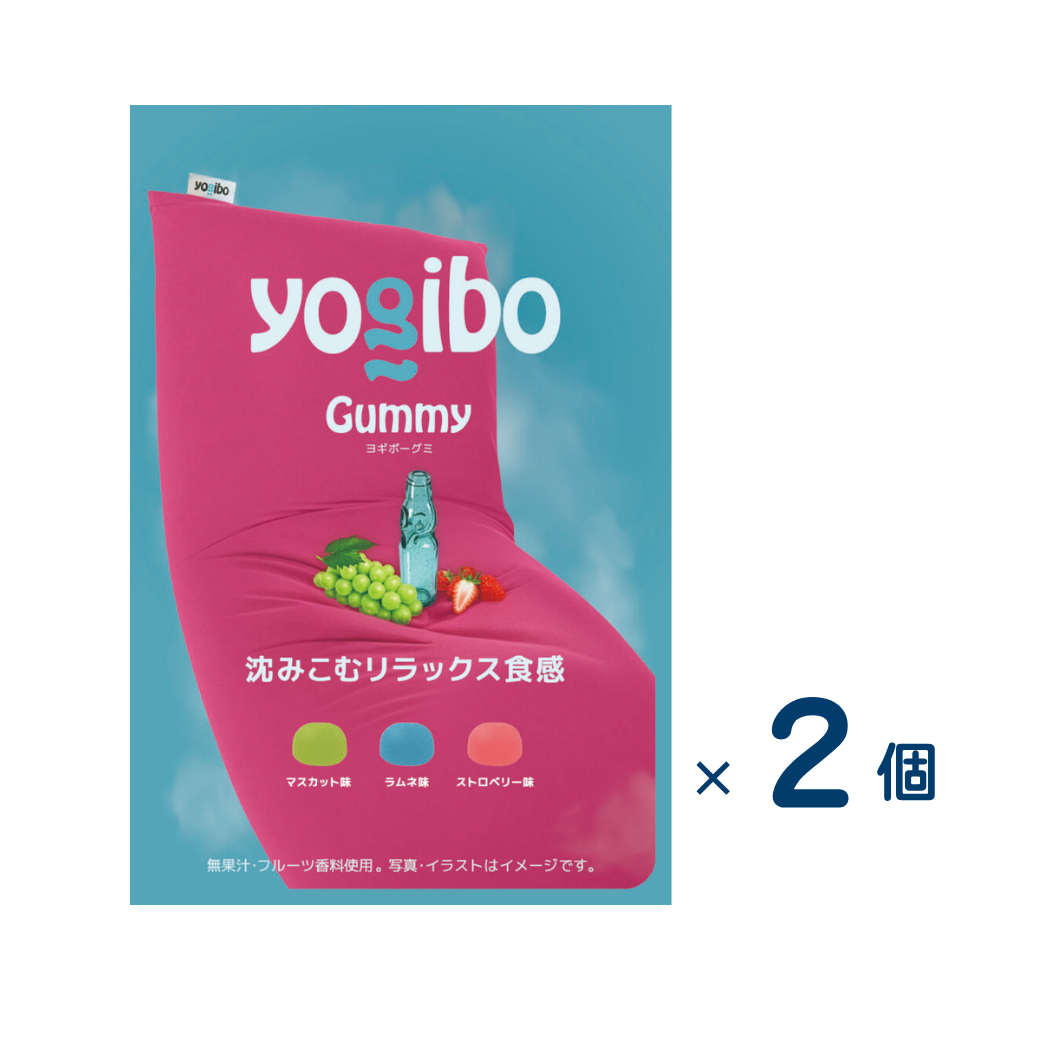 [Sold as a set] Key potion yogibo gummy (expiration date 2026/7/31) 2 pieces