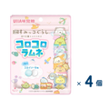 [Sold as a set] UHA Mikakuto Sumikko Gurashi CoroCoro Ramune (best before date 2026/07/31) 4 pieces