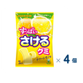 [UHA Mikakuto] Suppai Sakeru Gummy Sour Lemon Flavor Set of 4 (Expiration date: August 31, 2026)