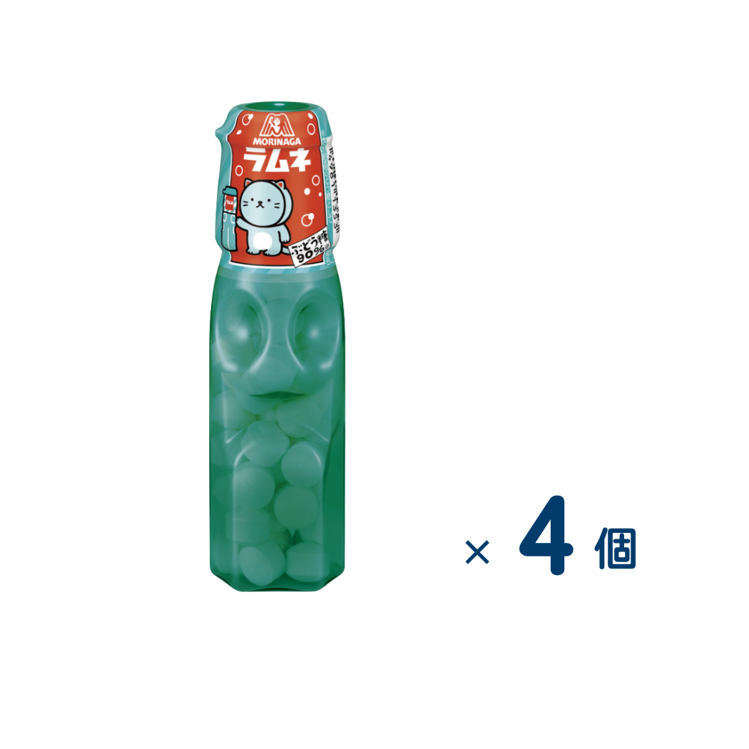 [Sold as a set] Morinaga Ramune (expiration date 2026/12/31) 4 pieces