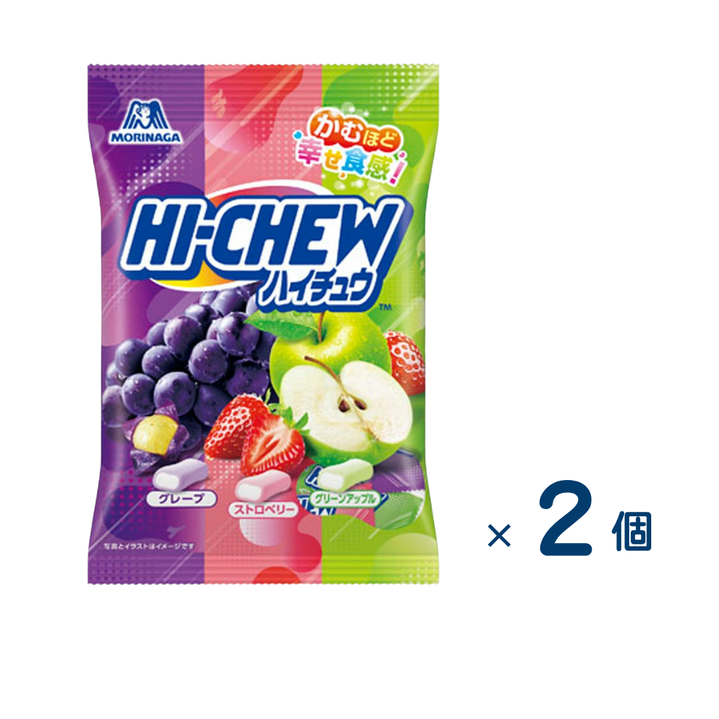 [Sold as a set] Morinaga High Chew Assortment 19 bags (best before date 2027/01/31) 2 pieces
