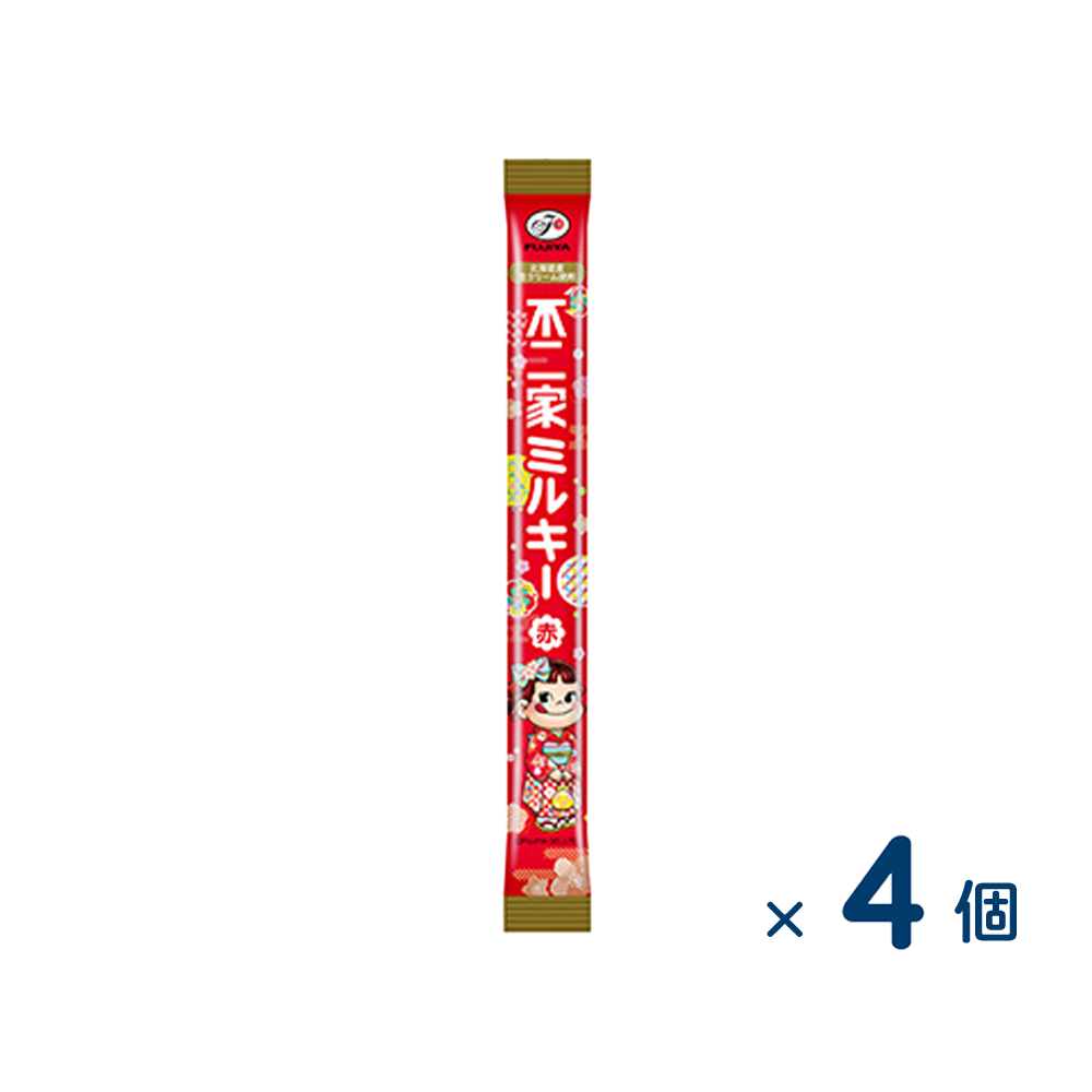 [Sold as a set] Fujiya Chitose candy red (best before date 2026/04/30) 4 pieces