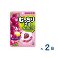 [Sold as a set] Mikakuto plump gummy sour grape (best before date 2026/07/31) 2 pieces