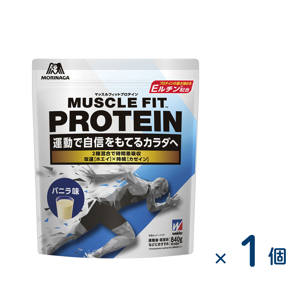 Morinaga & Co. Muscle Fit Protein Vanilla Flavor 840g (Best before date 2027/06/30) 1 piece