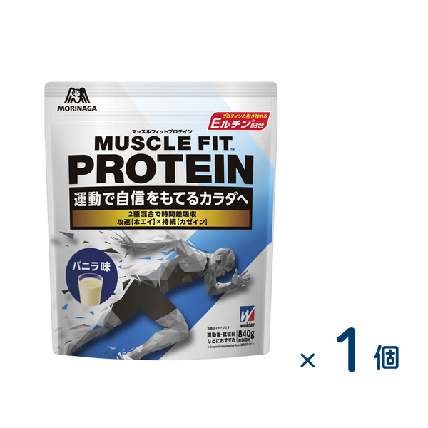 Morinaga & Co. Muscle Fit Protein Vanilla Flavor 840g (Best before date 2027/06/30) 1 piece