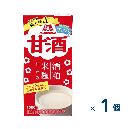 Morinaga Amazake 1000ml (best before date 2026/09/30) 1 piece