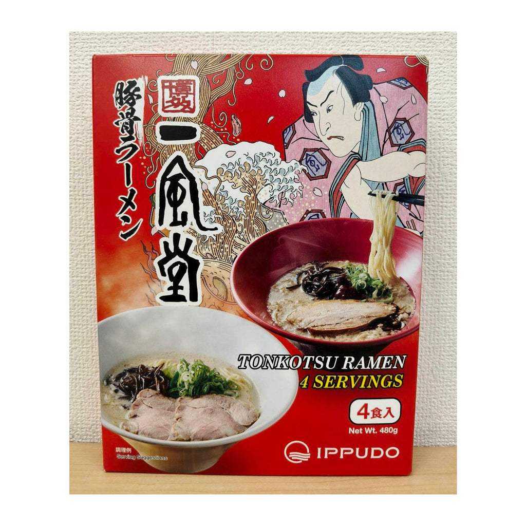 [Watanabe Seimen] Tonkotsu Ramen Fudo Set of 4 (Expiration date: February 06, 2027)