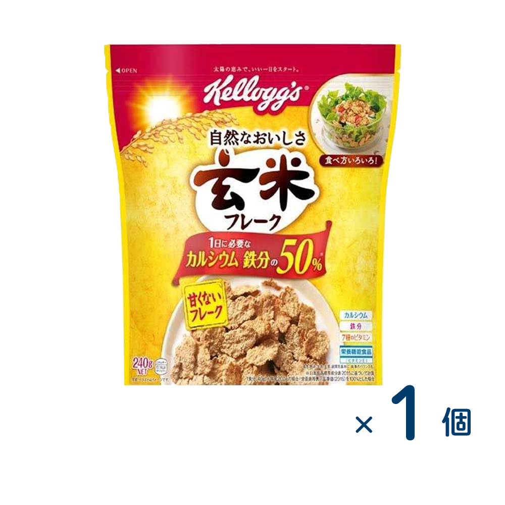 Kellogg brown rice flakes 240g (best before date: 7/1/2026)