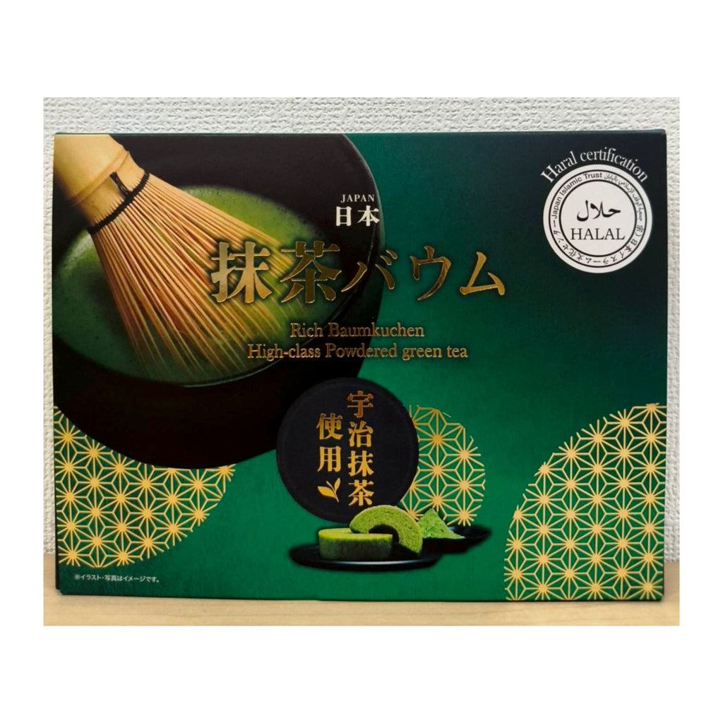 Santa Planet Matcha Baumkuchen Set of 6 (Expiration date: March 11, 2026)