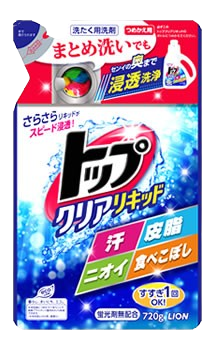 [Sold as a set] Top Clear Liquid Refill 720g 2 pieces
