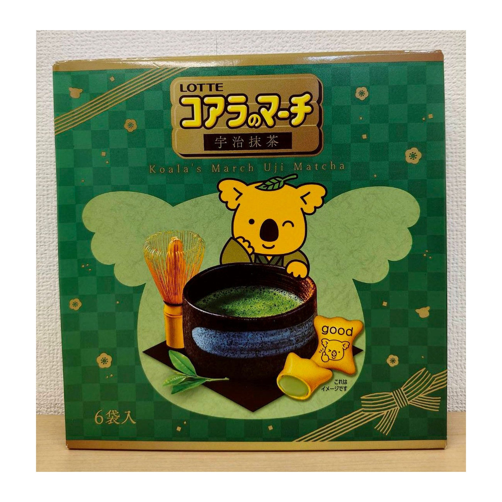 [Lotte] Koala's March Uji Matcha Set of 6