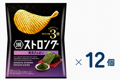 [Koikeya] Strong Nori Zanmai Set of 12 (Expiration date: September 30, 2026)