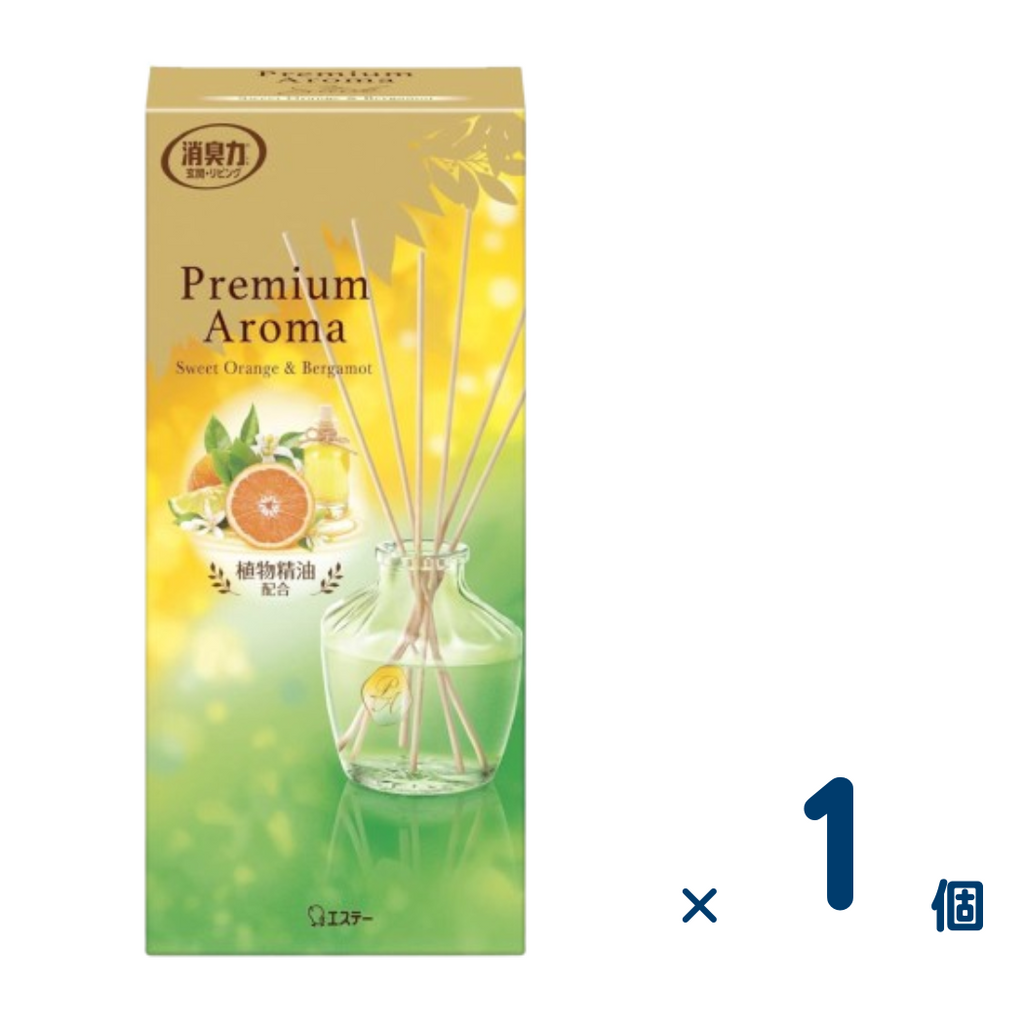 Deodorizing Power Premium Aroma Stick 65mL (Sweet Orange & Bergamot) 1 piece