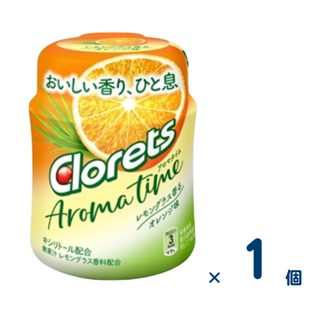 Mondelez Cloretz AT Orange Bottle Gum 1 piece